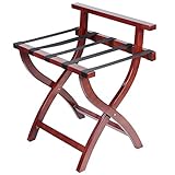 ★ Der schwere Gepäckträger ist faltbar, ideal für Vielreisende oder Geschäftsreisende - Hotels und Ferienhäuser bieten Gästen einen luxuriösen und komfortablen Aufenthalt.