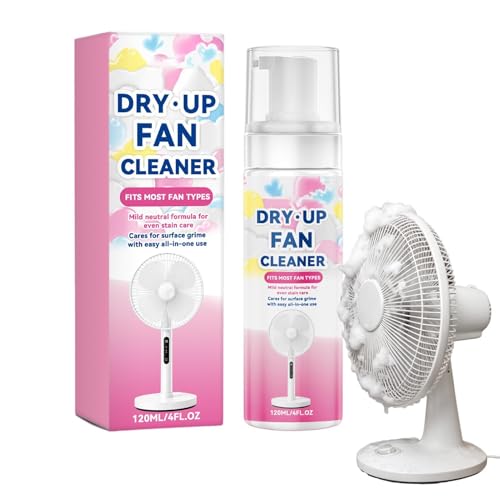 Fan Cleaner Spray - 120ml Dust Restoration Spray, Multi Purpose Fan Blade Cleaner, Deep Cleaning Dust Remover Sprayer for Ceilin