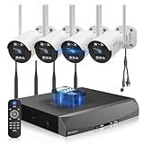 Wireless Security Camera System with Two-Way Audio