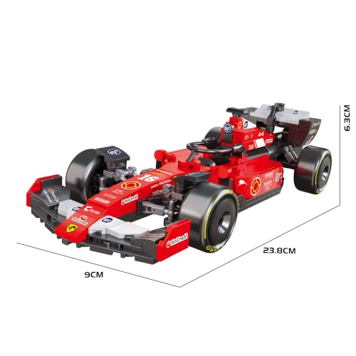 Image of Lightning F1 Race Car Building Block Toy Set for 7+ (457 Pcs)