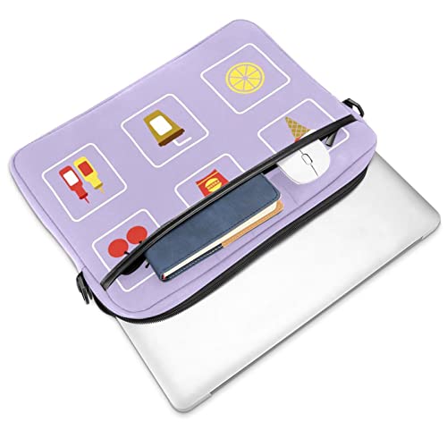 Sacoche ordinateur 13.3 pouces portable et légère violette - 2