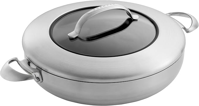 SCANPAN CTX, sauteuse 28 cm, construction 5 couches, revêtement Stratanium