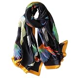 YMXHHB Fashion Scarves Scarf Silk Feeling Scarves Long Lightweight Sunscreen Shawls for Women (Y09)