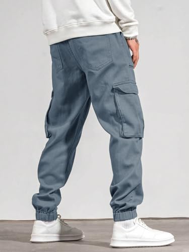 Image of Noble Monk Cargo for Men || Cotton Cargo Pant || Stylish Multi-Pocket Casual Trousers for Men