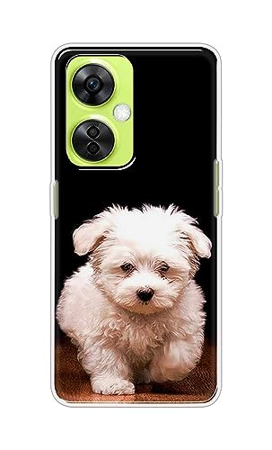 Image of PRINTFIDAA� Printed Hard Back Cover Case for OnePlus Nord CE 3 Lite 5G Back Cover (Puppy Dog) -2808