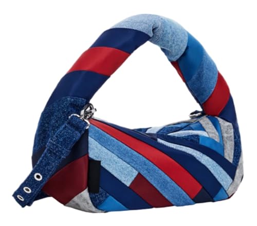 Sac bandoulière Desigual Austen Scott en jean brut original