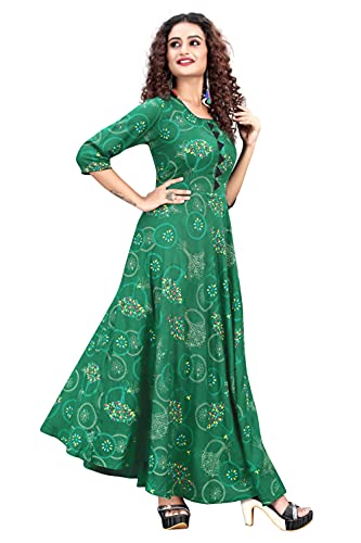 Image of M-FASHION Women's Rayon Regular Kurti