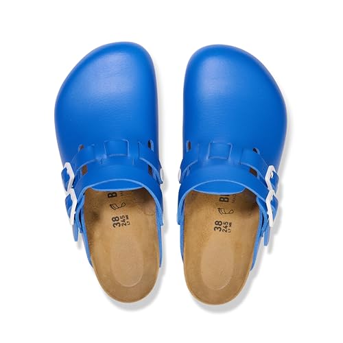 Miniatura 4 de Birkenstock Zuecos De Piel Kay Pro - Zapatos De Ocio Y Profesionales De Alta Calidad Para Medicina, Gastronomía Y Servicio, Azul, 42 Eu