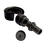 Regensammler EasyFix in der Farbe anthrazit für Fallrohre Ø 80 - 100 mm zum Befüllen von Regentonnen, Regenfässer und Regenwassertonnen. Einfache Montage ohne Durchtrennen des Fallrohrs