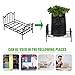 Miniature Single Bed,Mini Wrought Iron Potting Stand Dollhouse Metal Bed for Vintage Furniture Decor Gardening Holder