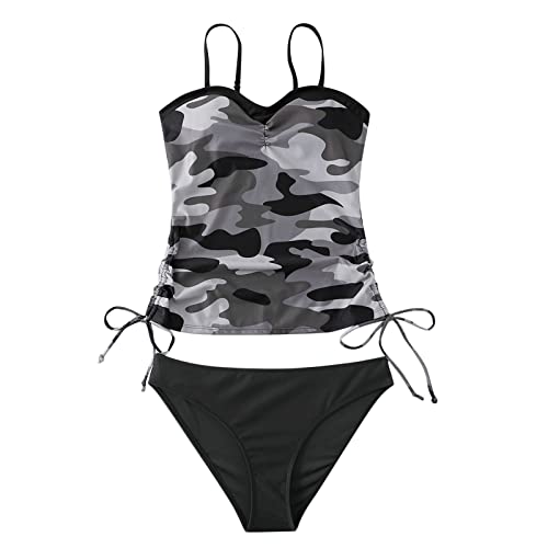 Tankini imprimé floral pour femme le maillot de bain idéal pour vos vacances à la plage