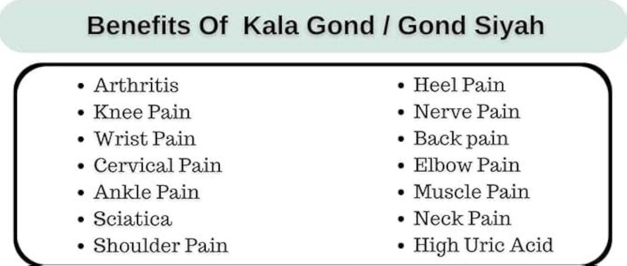 Organic Bites Kala Gond, 200 gm