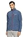 Price comparison product image Columbia Men's Fast Trek Ii Full Zip Fleece Sweater, Blue (Dark Mountain, Red Element), Large