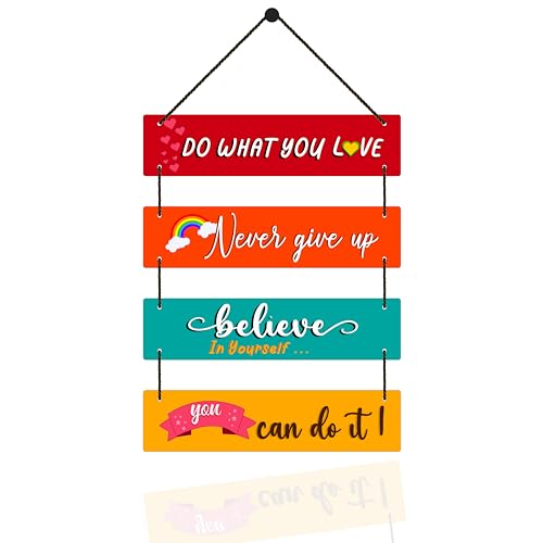 Image of EXPLEASIA Decorative Wall Hanging Wooden Art Decoration Item for Home Office Home Decor Gift Items