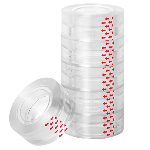 Mr. Pen- Gift Wrapping Tape, 6 Pack, Gift Wrap Tape, Wrapping Tape, Clear Tape, Invisible Tape, Gift Tape, Wrapping Tape for Presents, Wrapping Paper Tape, Tape, Tape Clear, Tape Refills for Dispenser