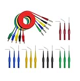 CHPOWER 20PCS Banana Plug to Copper Alligator Clip Automotive Test Leads Set with 3 Configurations...