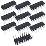 Zähler Chip-Electronic Komponenten-Modul Jahrzehnt, dekodierte Dezimalmesser und Frequenzumeter IC | CMOS-Schaltung für Ingenieure, Hobbyisten, Studenten, Prototyp -Entwickler, Lehrer