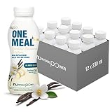 NUPO® Mahlzeitenersatz Trinkmahlzeit zum abnehmen [Vanille-Banane - 12 Stk.] - Diät Drink zum abnehmen - Abnehm Shake Mahlzeitersatz - Drink Mahlzeit - Nahrungsersatz - Flüssignahrung Mensch