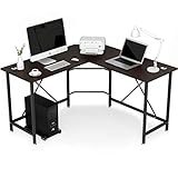 パソコンデスク L字デスク L字型 幅130cm コーナーデスク ワークデスク オフィスデスク 木製 PCデスク 足元フリー設計 横揺れ防止 CPUスタンド付 高強度のメラミン加工 シンプル ゲーミング コード穴付き 一年保証 テレワーク 