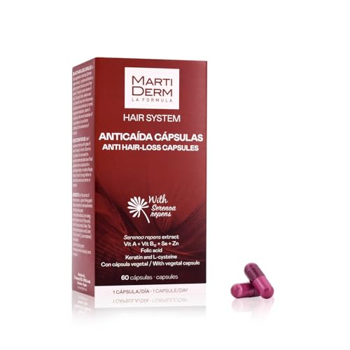MARTIDERM Hair System Traitement Anti-chute Femme retrouver du volume au quotidien 120 Caps