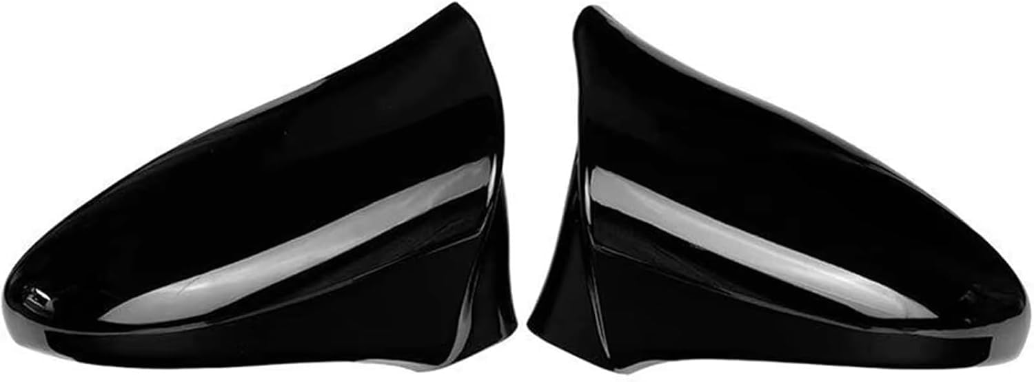 XJPGHA Wing Mirror Covers Caps for Lexus ES 2013-2018, Sturdy Durable Cover Housing Door Mirror Vehicle Accessory Rearview Side Covers,Black