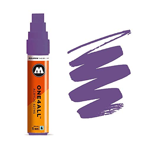 Molotow ONE4ALL Acrylic Paint Marker, 15mm, Currant, 1 Each (627.207)
