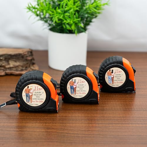 Cinta métrica personalizada con mensaje de amor 10 ft miniatura 3