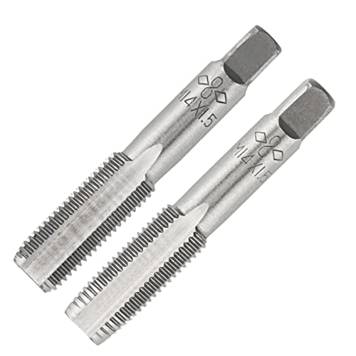 Image of M14 X 1.5 Metric Hand Tap, Right Hand M14 X 1.5mm Threading Hand Tap 1Pair