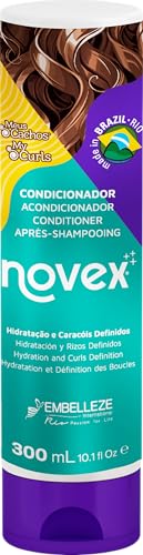 Novex Acondicionador My Curls con Extracto de Arándano y una Mezcla de Aceites para Hidratación Profunda y Definición de Rizos, Adecuado para todas las Texturas de Cabello Rizado 300 ml