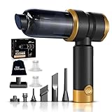 Handheld Car Vacuum Cleaner, 4-in-1 Cordless Rechargeable Mini...