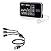 BoxWave Cable Compatible with Tandem t:Slim X2 Insulin Pump - MultiCharge MicroUSB Cable, Multiple Charging Cable Micro USB Cable - Black