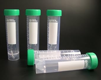 SPL 50ml Conical Centrifuge Tube with Skirt,Sterile,Non - pyrogenic, Non - cytotoxic, DNase/RNase - Free, Human DNA - Free Pack of 25