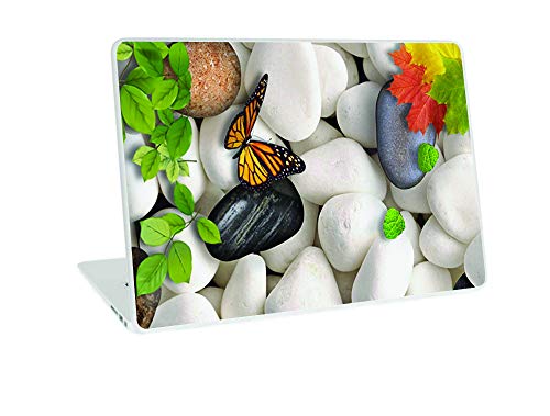 Image of GalaxsiaTM Butterfly D15 Vinyl Laptop Skin /Sticker /Cover /Decal Compatible for Any 14 inch Inches Laptop (Hp /Dell /Sony /Acer /Lenovo /Asus. Etc) Or Notebook.