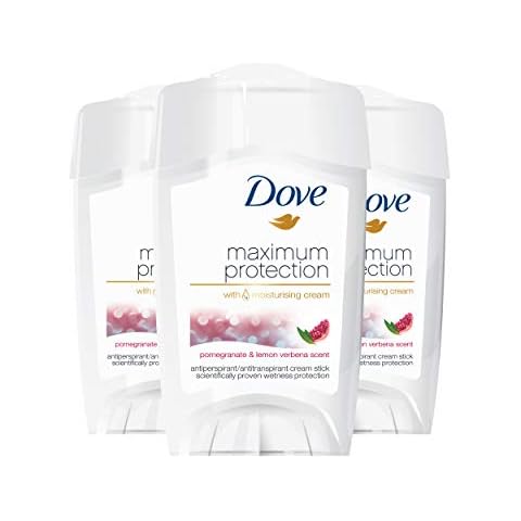 Dove Maximum Protection Go Fresh Pomegranate and Lemon Verbena Scent AntiPerspirant Deodorant Cream Cover