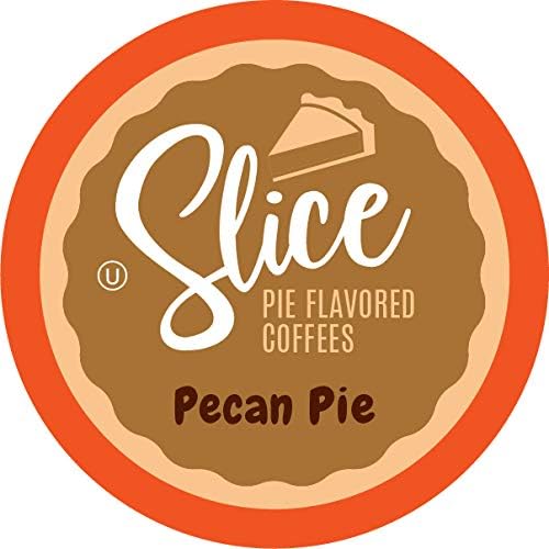 Slice Coffee Flavored Coffee Compatible with K Cup Brewers Including 2.0, Pecan Pie, 40 Count