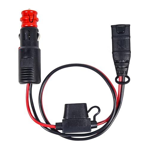 Wuidail Wire Harness Compatible with NOCO GC003 X-Connect Genius Smart Battery Chargers 12V Dual-Size Male Plug Accessory