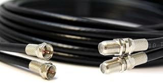 Cable de extensión coaxial para satélite Sky Q, Sky HD y Sky+, 5 m, Color Negro