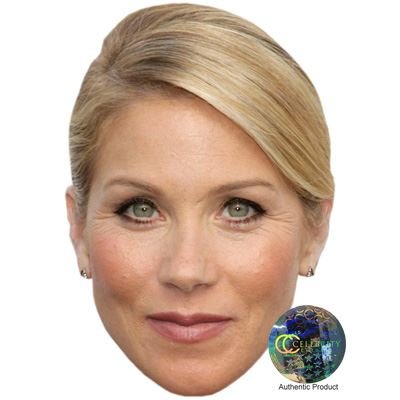 Preisvergleich Produktbild Celebrity Cutouts Christina Applegate Maske aus Karton