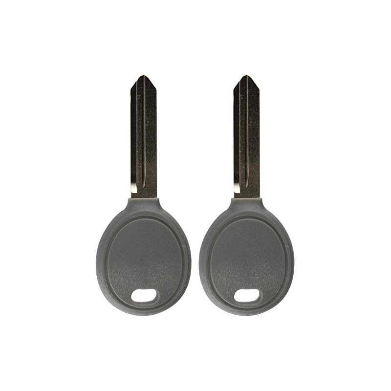Discount Keyless Replacement Uncut Car Remote Fob Key Combo and Uncut Transponder Key Compatible with OHT692713AA, OHT692427AA, KOBDT04A, ID 46 (2 Pack) - Image 5