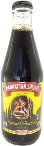 Manhattan Special ESPRESSO SODA FROM BROOKLYN Passaro's Famous, 12-Ounce Glass Bottle (Pack of 12)