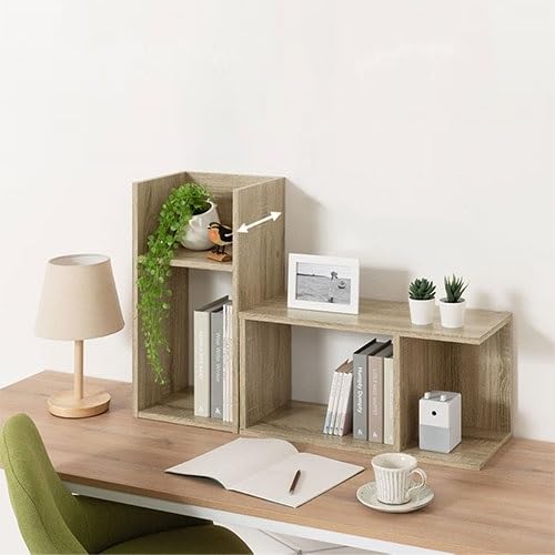 Amazon｜コの字 ラック 木製 ディスプレイラック 卓上 ミニラック 本棚