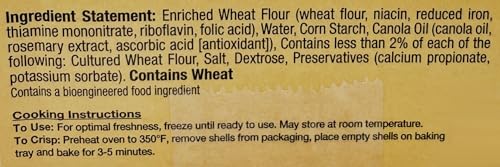 Athens Foods Mini Fillo Dough Shells 15 Per Box (6 Boxes)