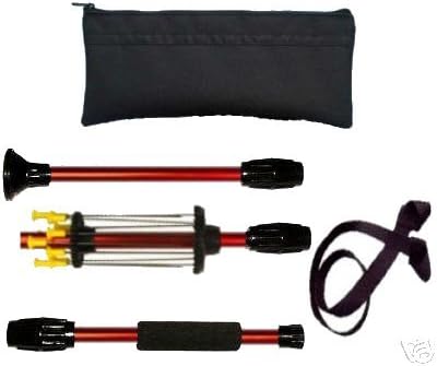 36" Stow-Away Collapsing Red .40c Blowgun with Darts Made in USA