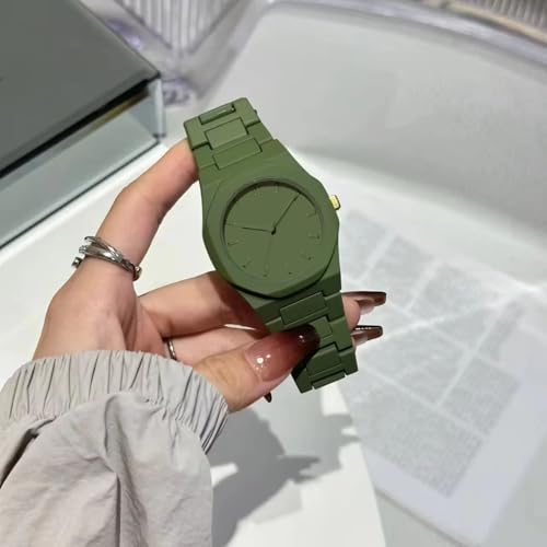 Image of WISEWALKER Men's Matte Analog Unisex Watch with Arabic Numerals Minimalist Wristwatch Stylish & Trending Fashion Watch