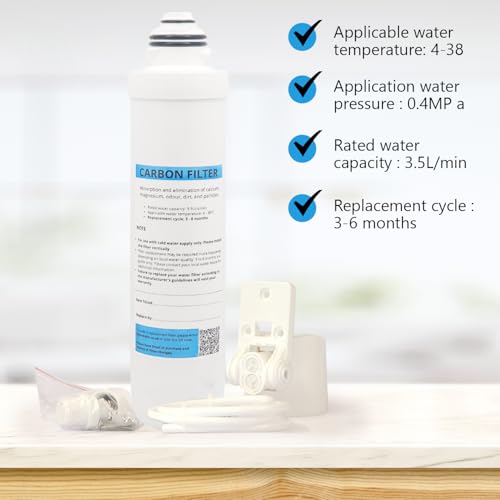 Excel Home - 3 in 1 Boiling Water Tap Replacement Carbon Filter, Reduces Metals and contaminants in Water. for Instant 3-in-1 Comes with Replacement housing - Image 3