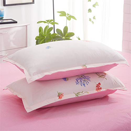 Housse de couette microfibre confortable et parure de lit 4 pièces douce - 7