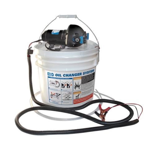 Jabsco DIY Oil Change System w/Pump & 3.5 Gallon Bucket