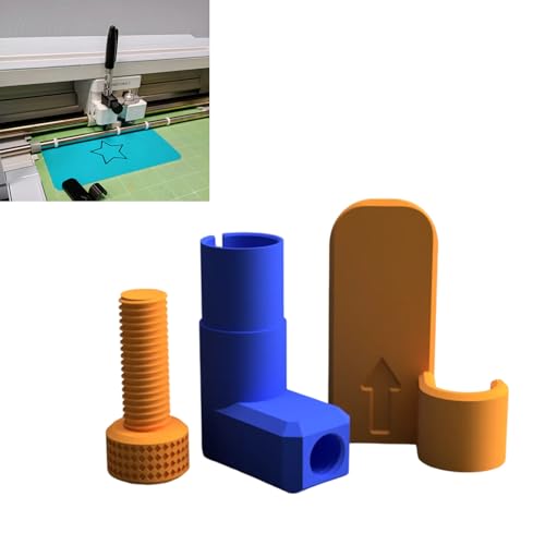 Universal Pen Adapter for Cricut Maker 3, Holder with Pen Spacing Tool, Compatible with Most Markers & Pens Including for Sharpie DIY Crafting-Even Works with Random Pens (Black)