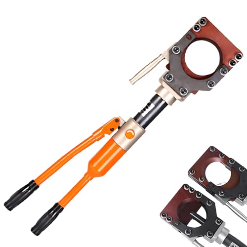 Cesoia per Cavi per Impieghi Gravosi, Utensile per Il Taglio di Fili Elettrici, Cesoia Idraulica per Cavi in ​​Alluminio E Corazzati，Forza di Taglio 7t/8t/8t/10t CPC-50