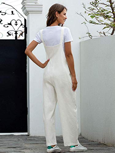 Minetom Donna Eleganti Salopette Striscia Stampa